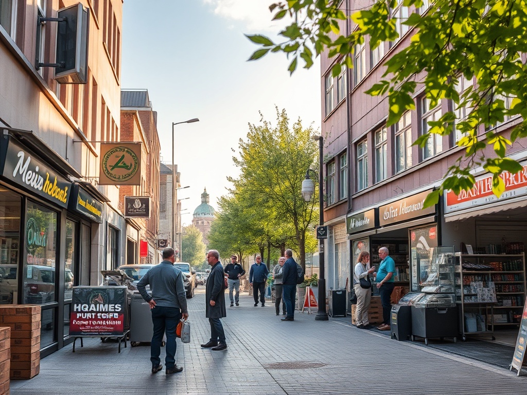 Mapa Katowic z zaznaczonymi inwestycjami finansowanymi z Funduszy Europejskich Katowice