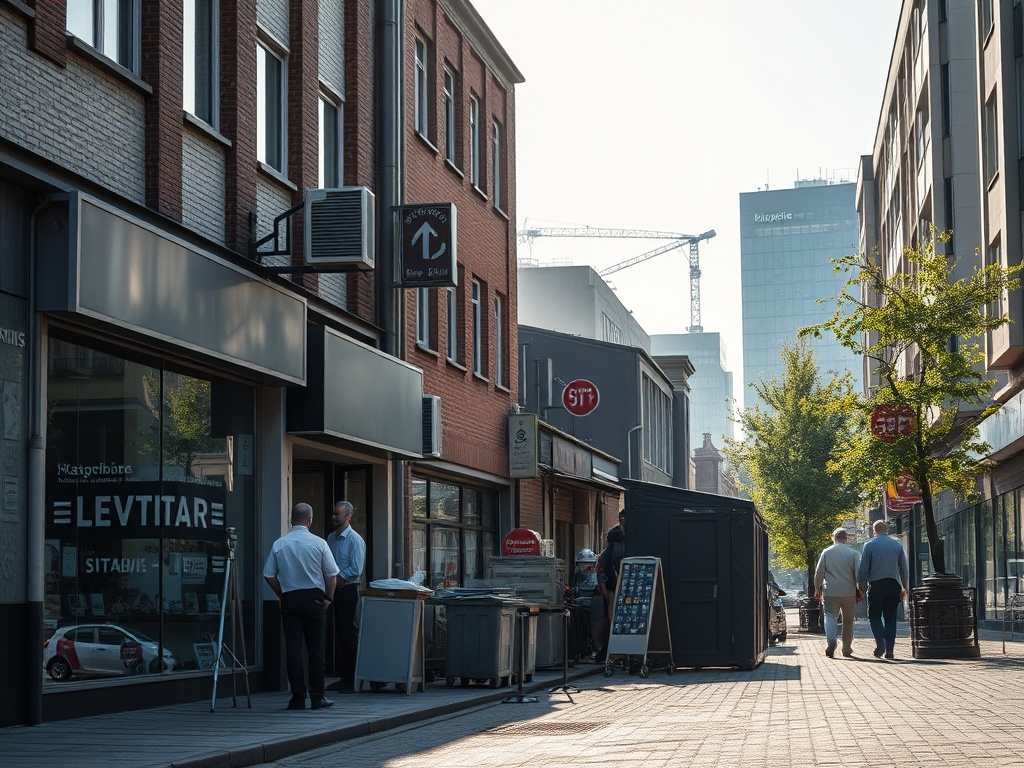 Wizualizacja nowoczesnego centrum technologicznego Shaft K w Katowicach, symbolizującego inwestycje w technologię.