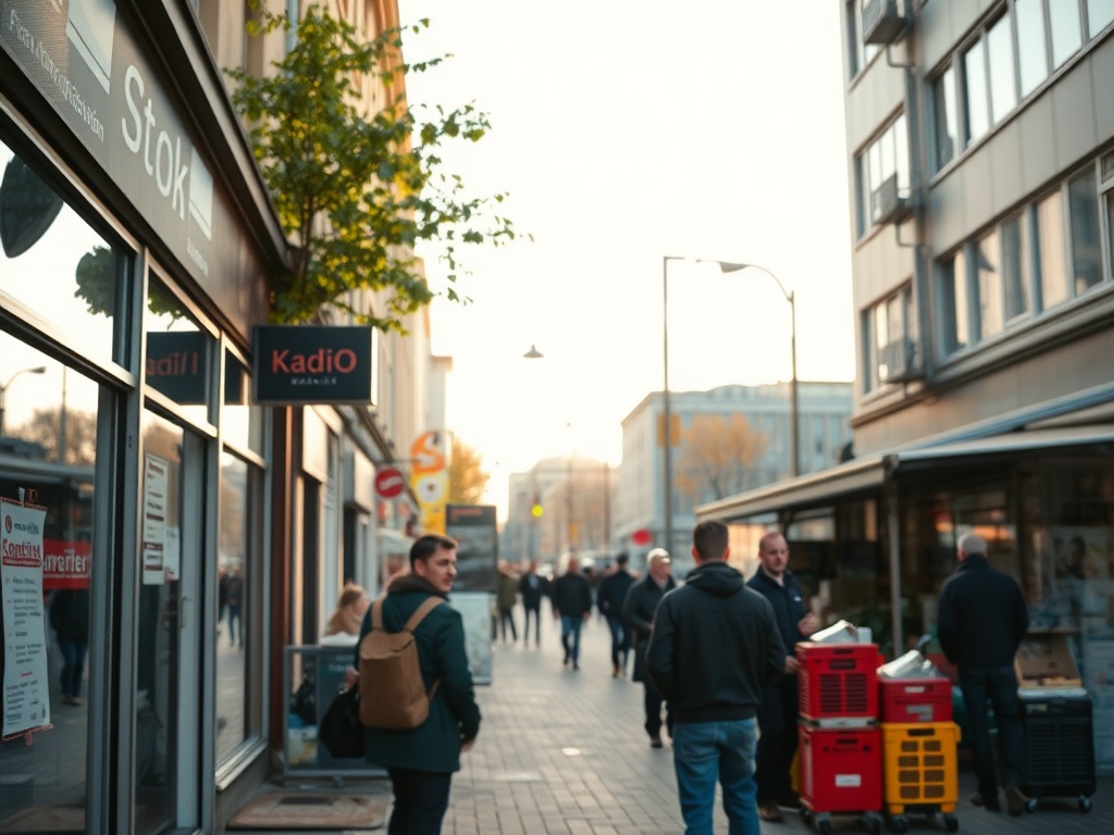 Siedziba Radia Katowice podczas Europejskiego Kongresu Gospodarczego w Katowicach