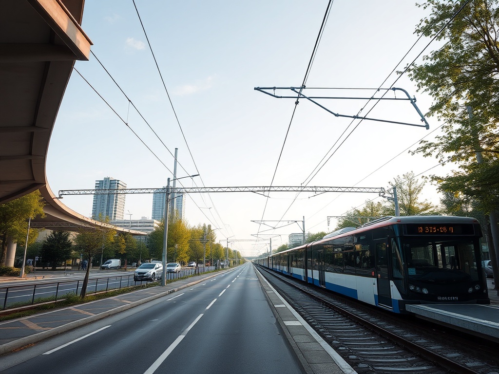 Tablica informacyjna Strefy Czystego Transportu w Katowicach