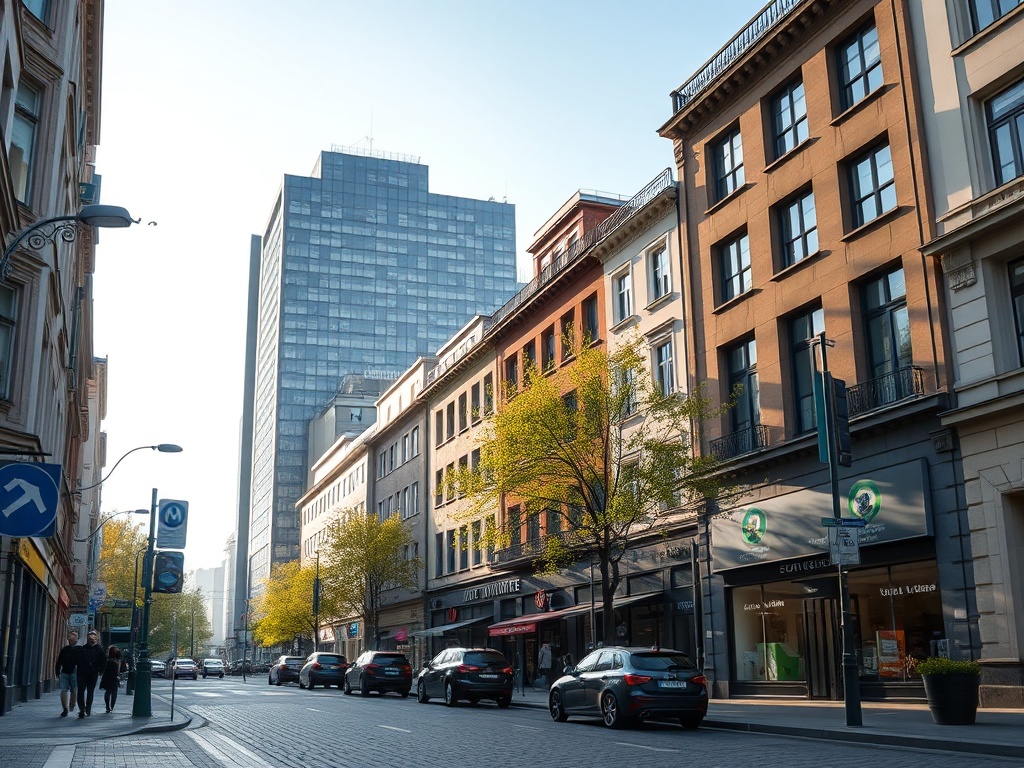 Ilustracja przedstawiająca stadion GKS Katowice oraz fragment drogi z widocznymi ubytkami, symbolizująca wzmocnienie klubu i problemy z infrastrukturą dróg.