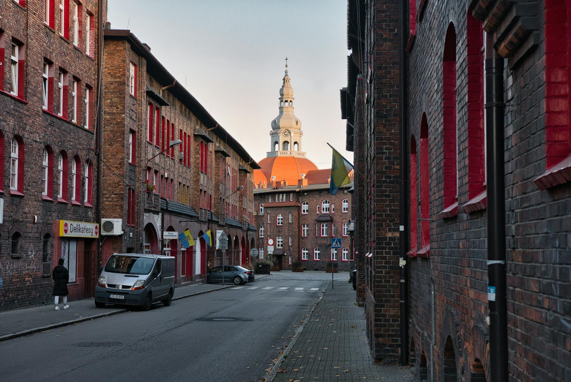 Plakat lub zdjęcie z instalacji dźwiękowej "Jutro będzie nasze" w Katowicach